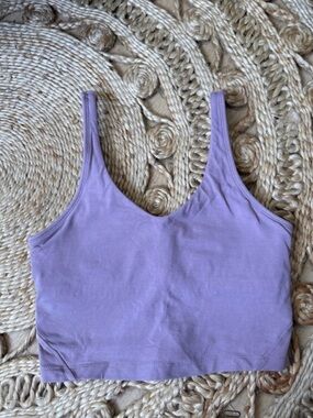 Indigo Luna Ananda Top Lavender, organic cotton, size Small